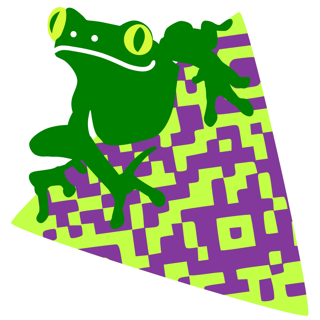 Logo QR Frog